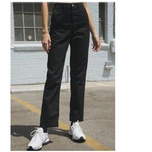 Brandy Melville High Waisted Black Cargos